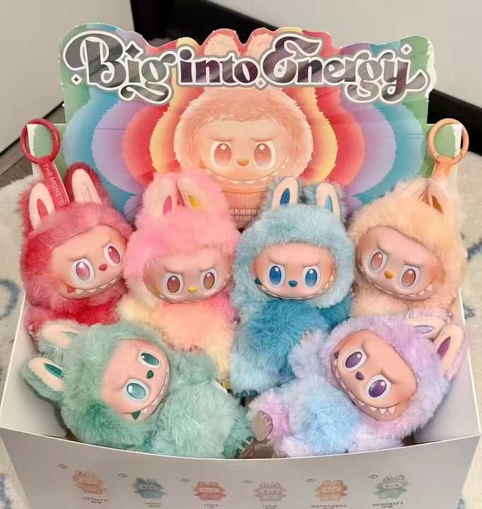 Original Pop Mart Labubu Plush – Big into Energy Series